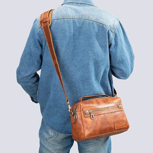 Vintage crazy horse - vintage, leather