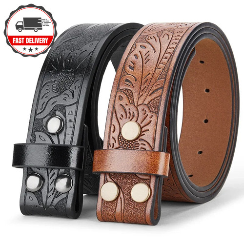 Men leather belt strap - men, pu