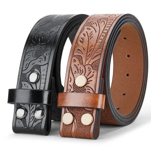 Men leather belt strap - men, pu